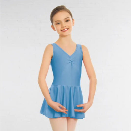 Blue Skirted Leotard